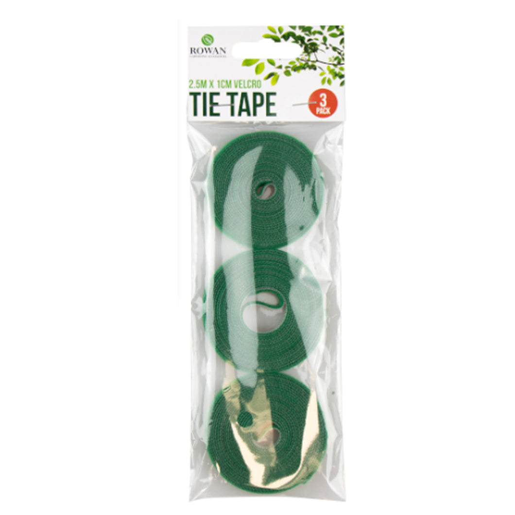 Rowan Hook & Loop Gardening Tie Tape 3 Pack