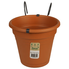 Load image into Gallery viewer, Florus Terracotta Balcony Pot Holder 20cm
