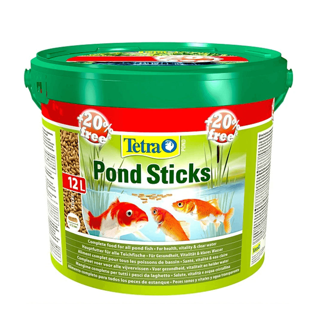 Tetra Pond Sticks 10L + 20% Free
