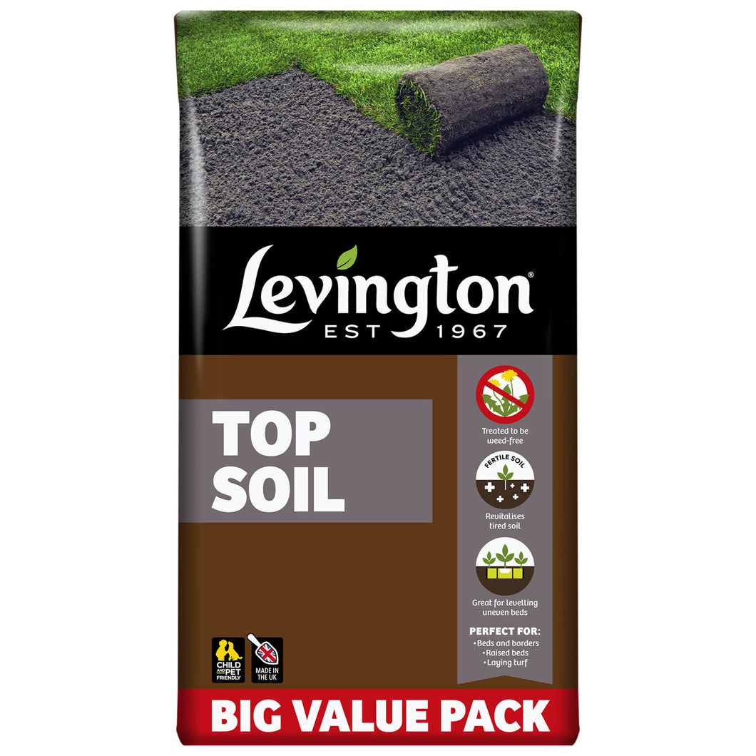 Levington Peat Free Top Soil 30L