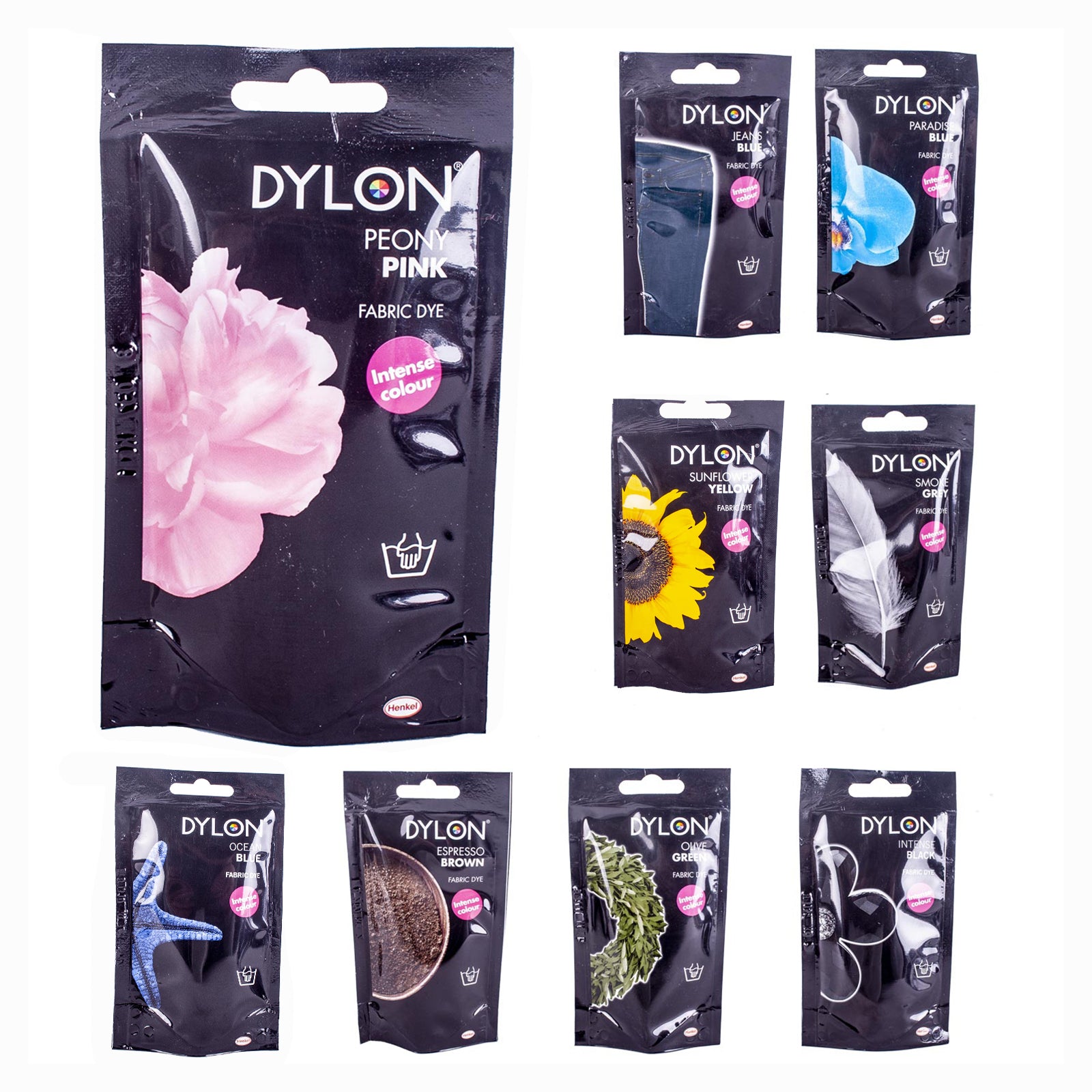 DYLON Fabric Hand Wash Dye - 50g - Trimming Shop