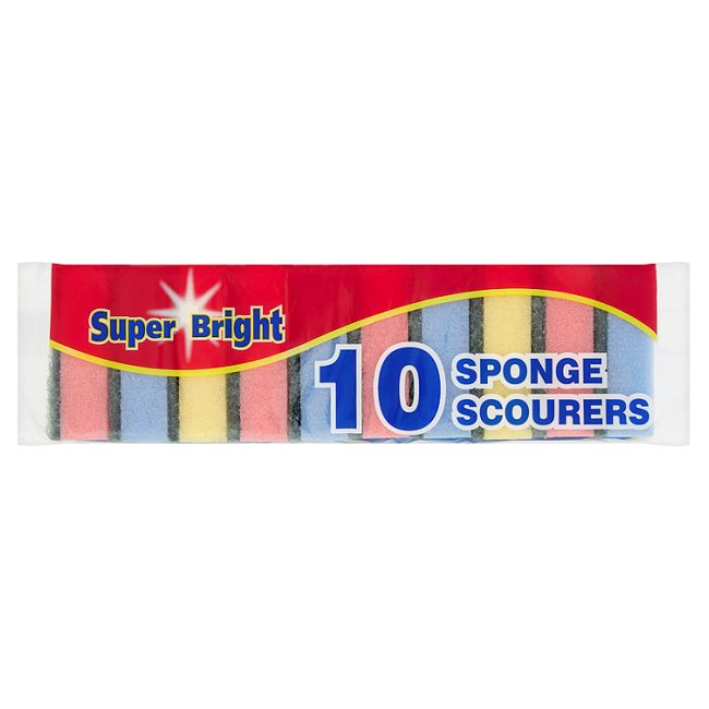 Super Bright Sponge Scourers