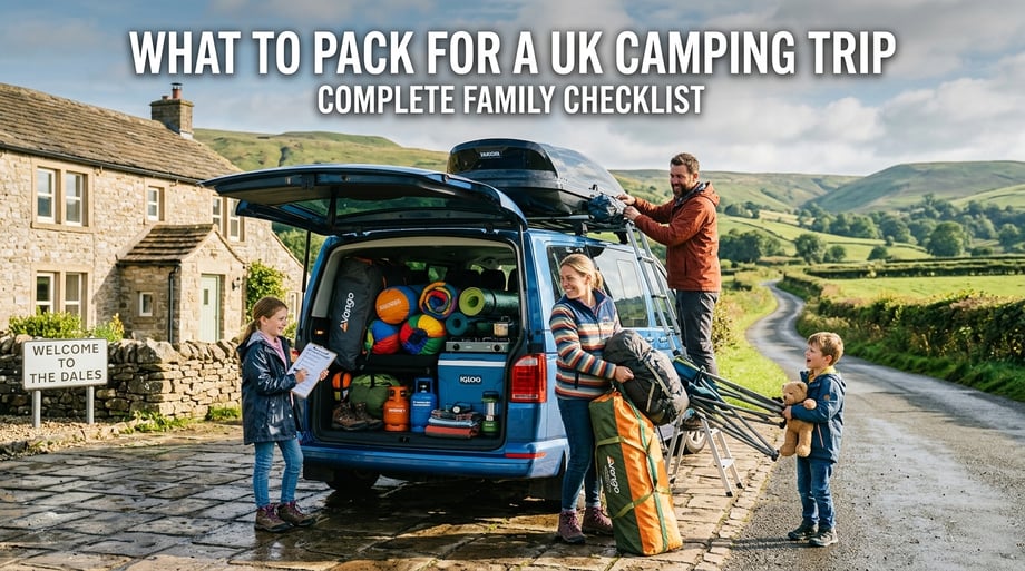 What to Pack for a UK Camping Trip: Complete Family Checklist