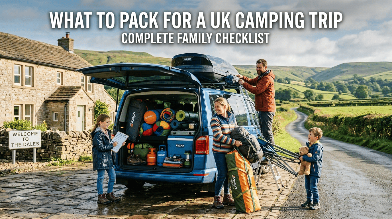 What to Pack for a UK Camping Trip: Complete Family Checklist