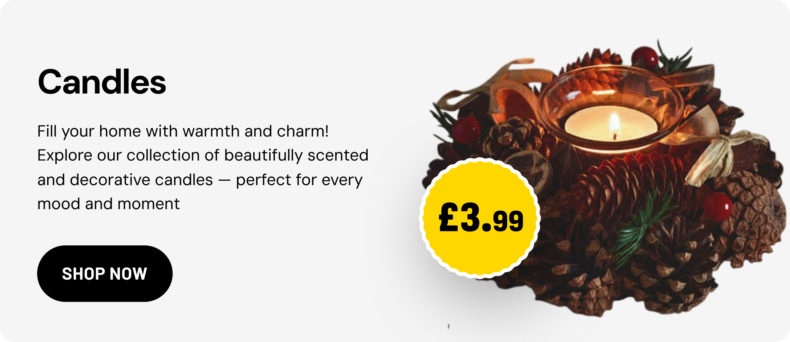 Candles & Candle Holders