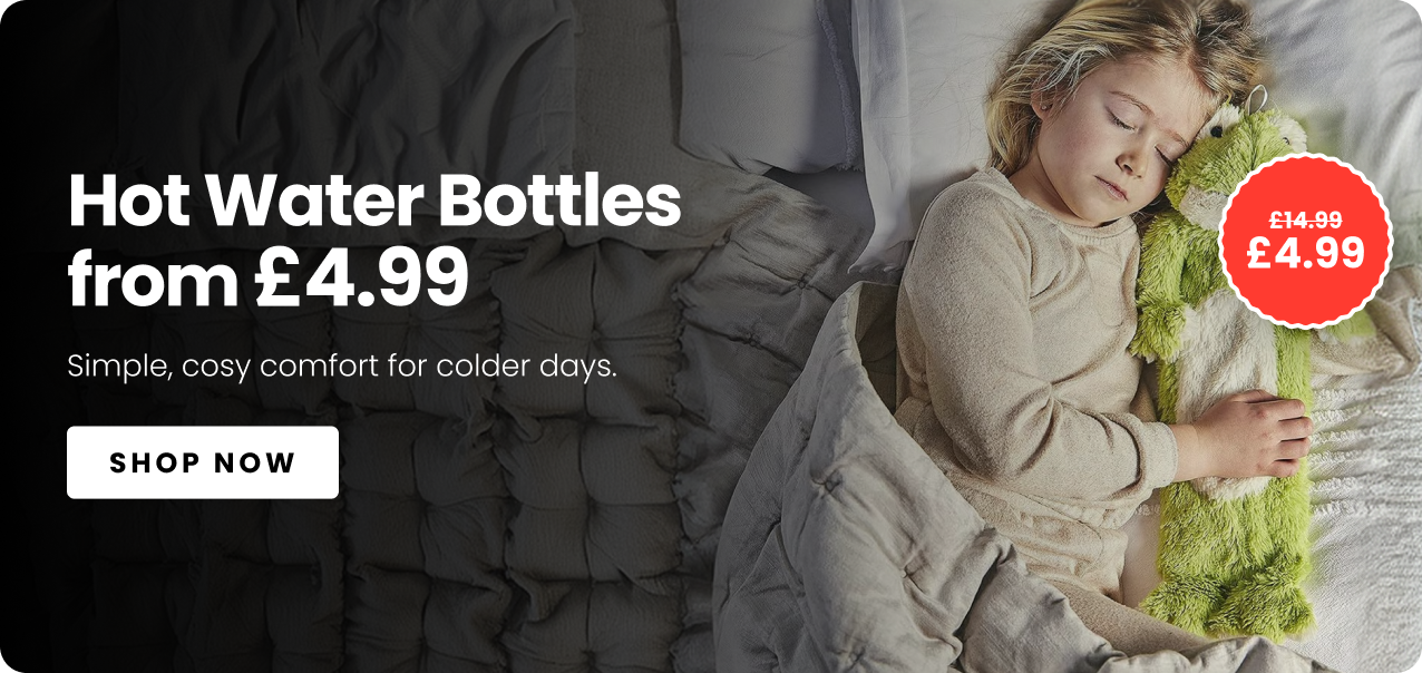 Hot Water Bottles Banner Desktop Image