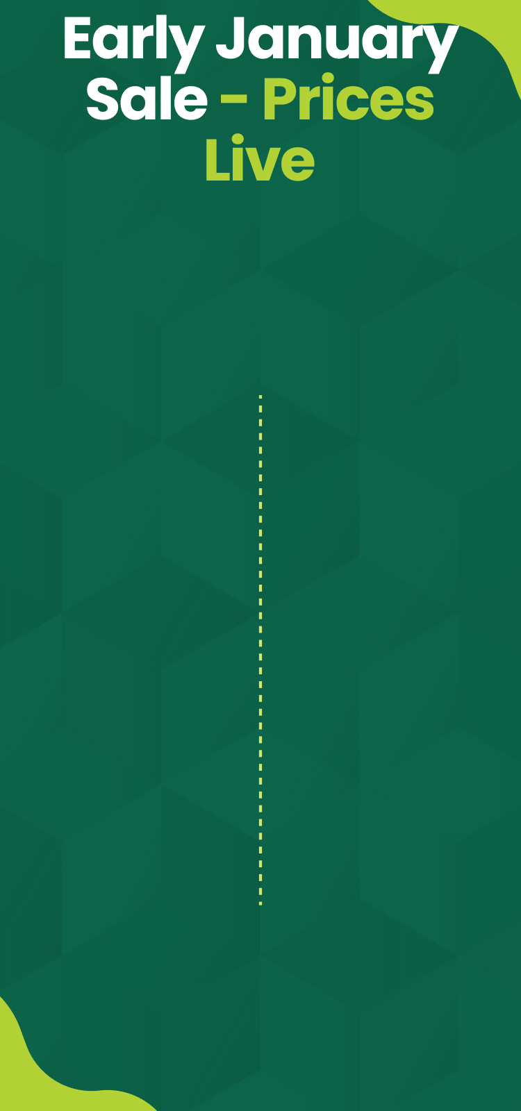 Early January Sale Banner Mobile