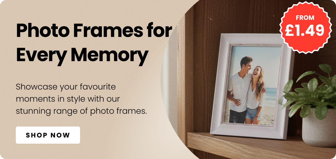 Photo Frames for Every Memory Banner Desktop Image