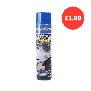 Goodyear Fast Acting De-Icer 600ml