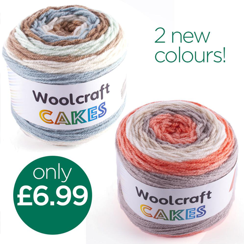 New Woolcraft Cakes in stock!