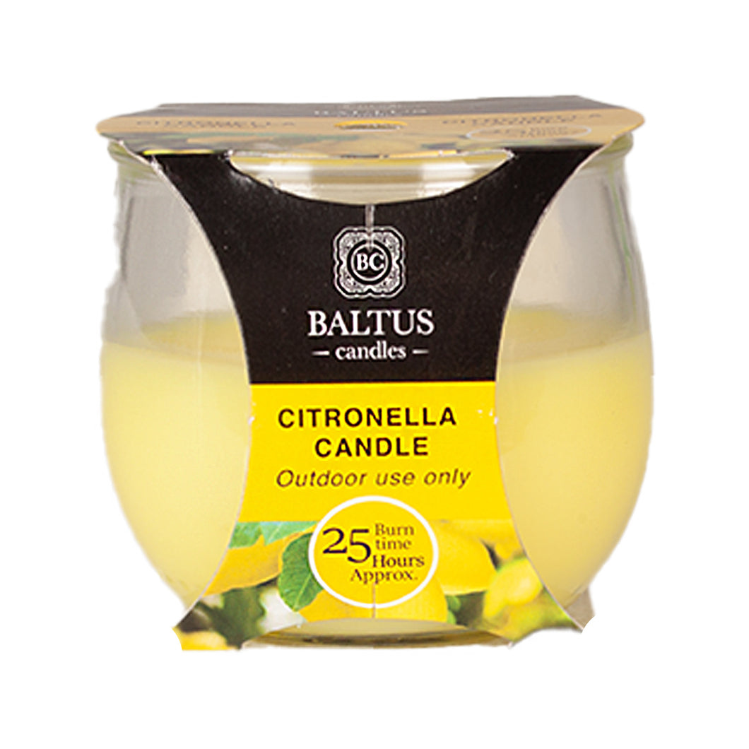 Citronella Globe Cluster Jar Candle
