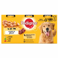 Load image into Gallery viewer, Pedigree wet dog food (6 pack) - jelly