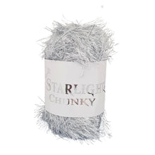 Load image into Gallery viewer, Woolcraft Silver Starlight Chunky Tinsel

