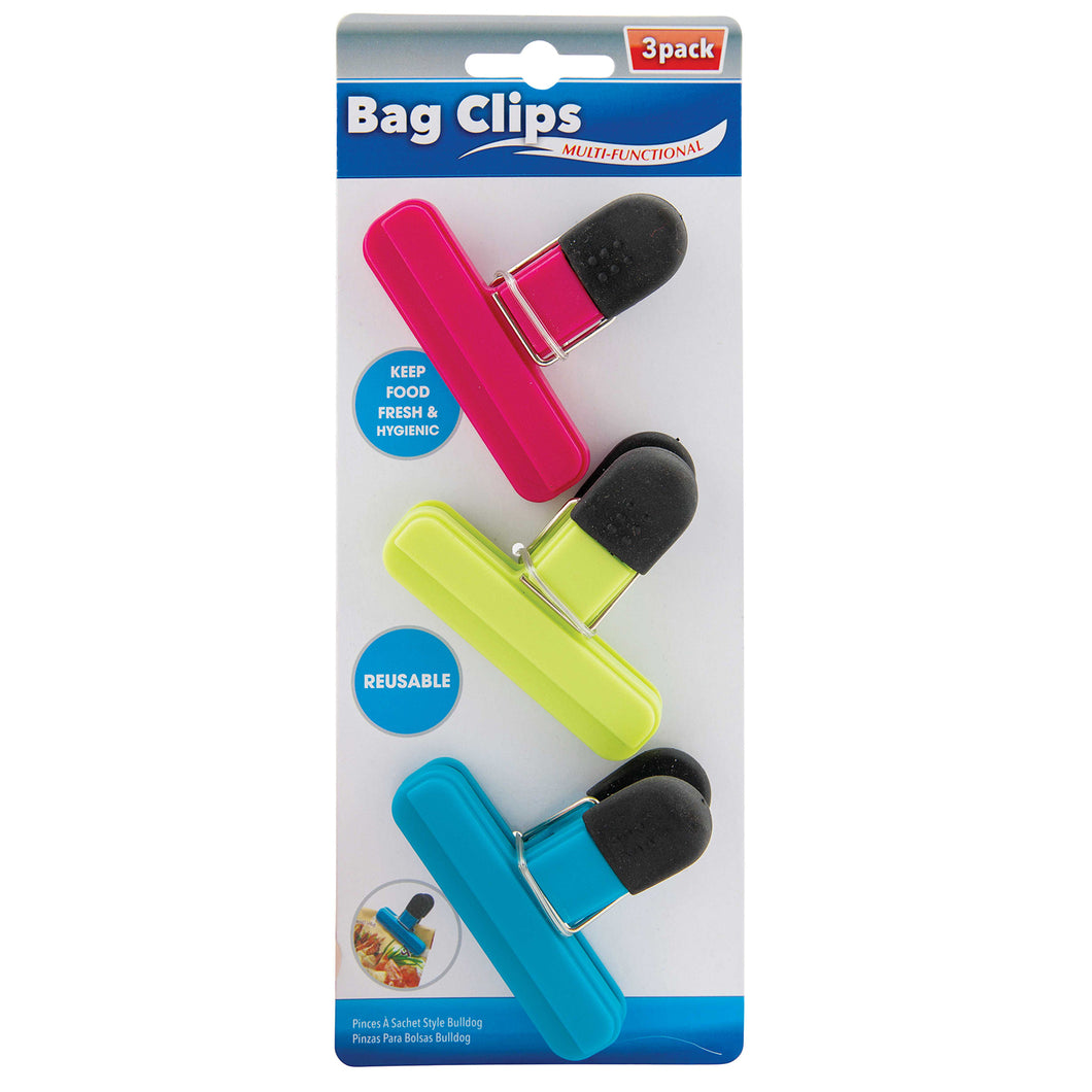 Multifunctional Bag Clips 3 Pack