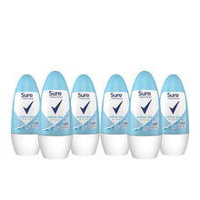 Load image into Gallery viewer, Sure Women Cotton Dry Roll-On Deodorant 50ml 6 Pack

