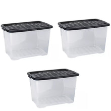 Load image into Gallery viewer, Strata Curve Clear Storage Box 3x65L