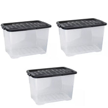 Load image into Gallery viewer, Strata Curve Clear Storage Box 5x65L

