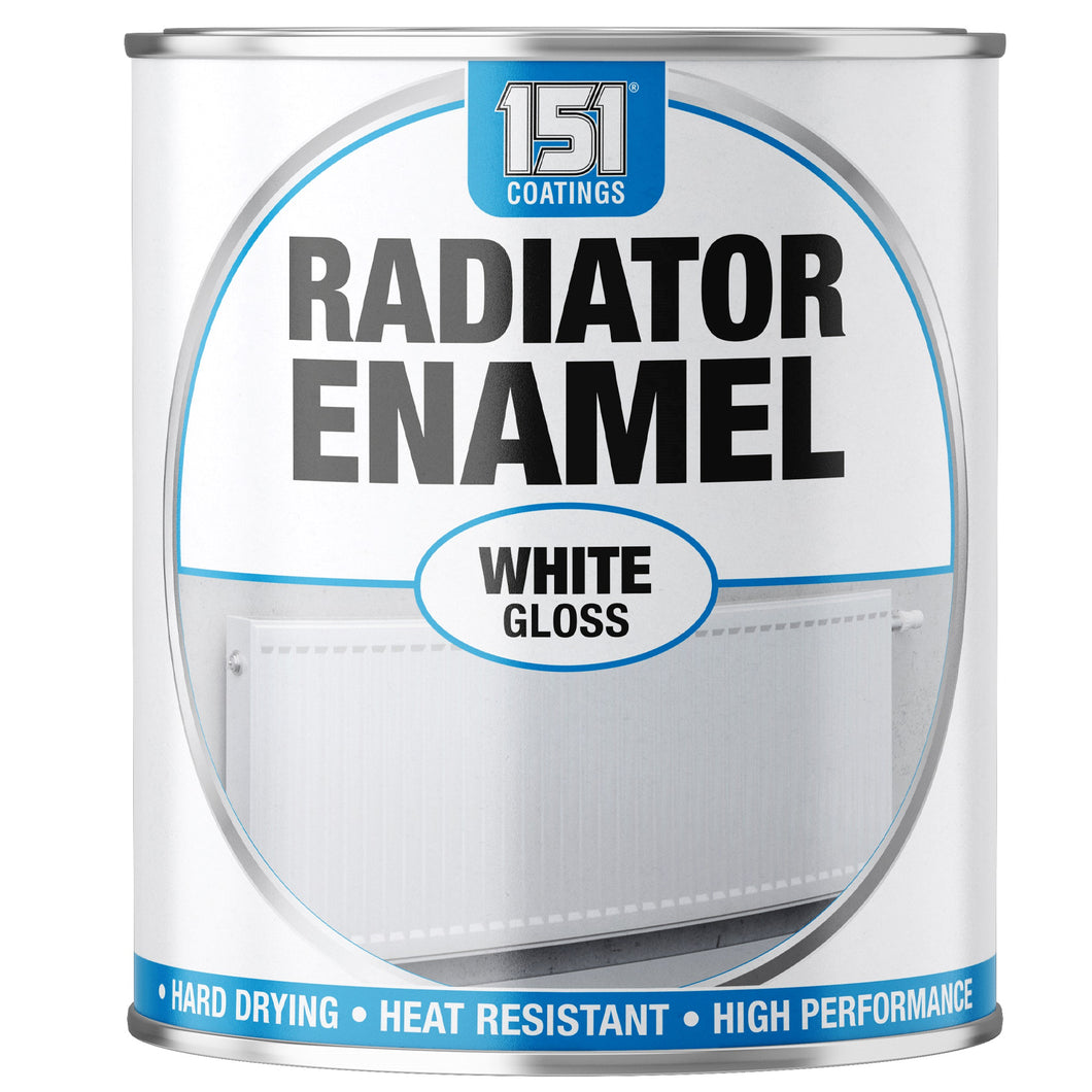 151 White Gloss Radiator Enamel Paint 300ml