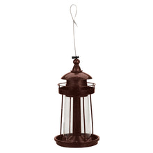 Load image into Gallery viewer, Chapelwood Copper Lighthouse Seed Feeder
