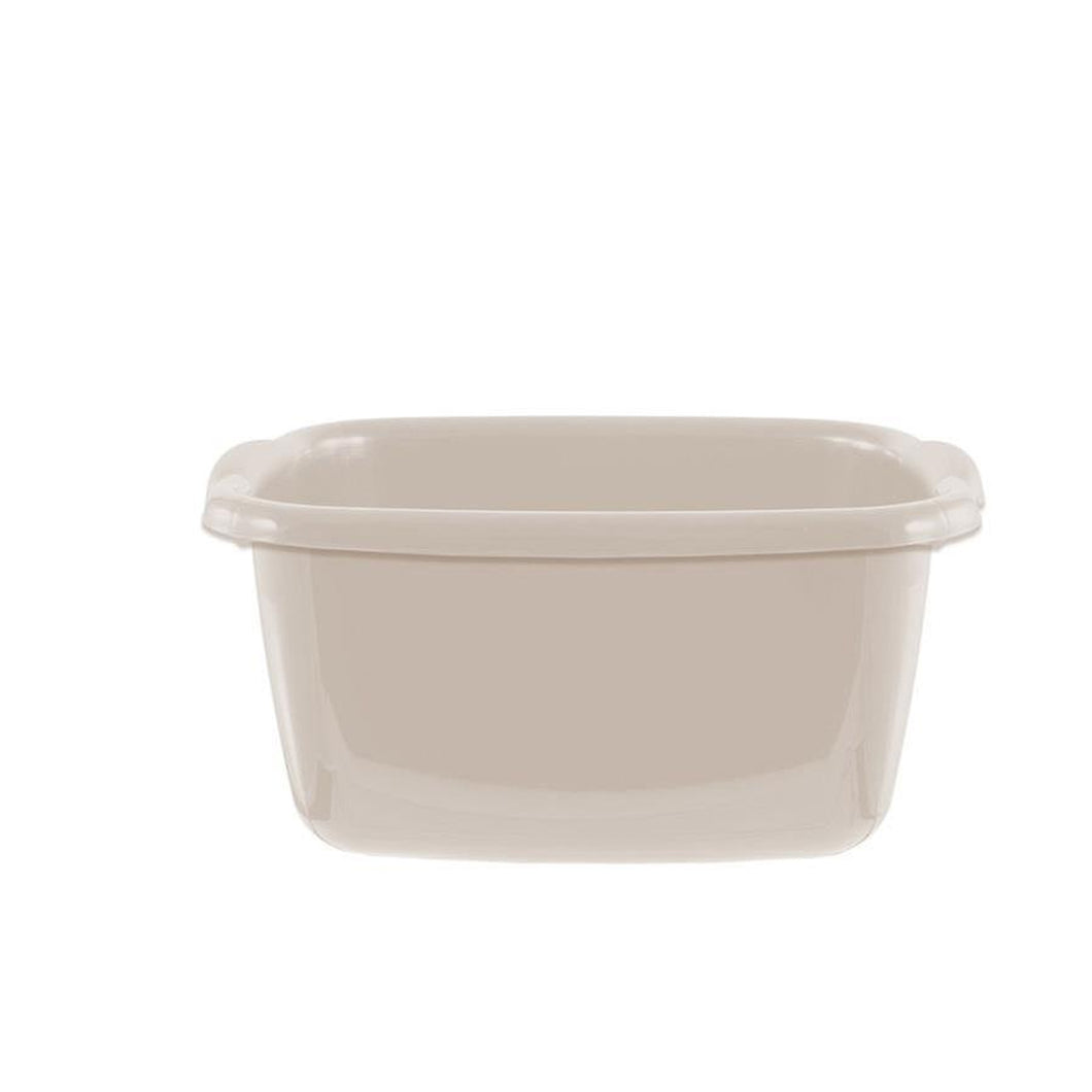 Thumbs Up Taupe Square Bowl 36cm