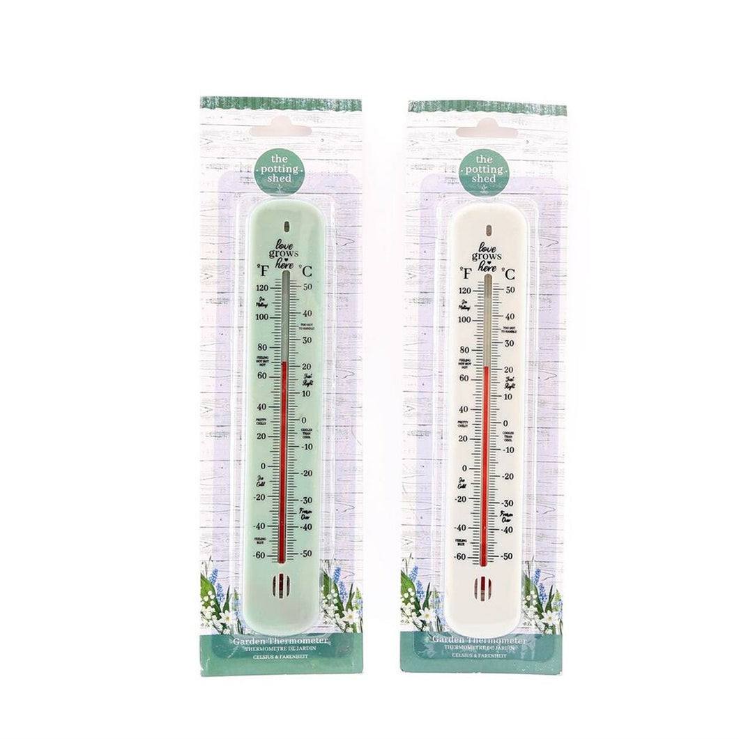 The Potting Shed Garden Thermometer Assorted