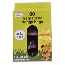 Load image into Gallery viewer, Tidyz Pocket Fragranced Doggy Bags x80
