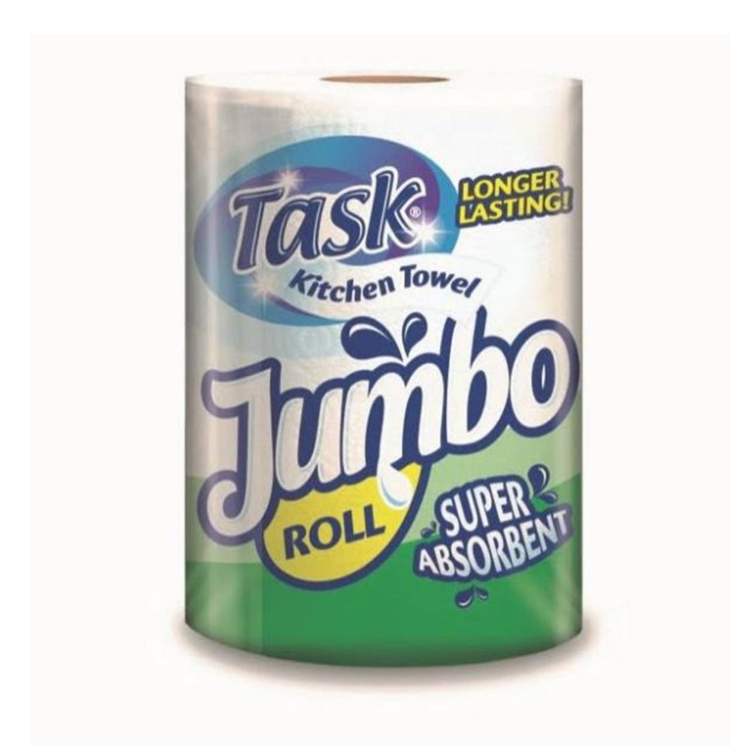 Task Jumbo Kitchen Roll 200 Sheets