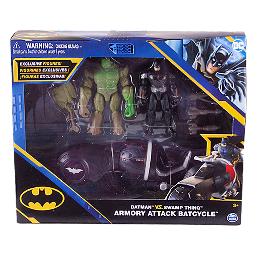 Batman Armory Attack Batcycle