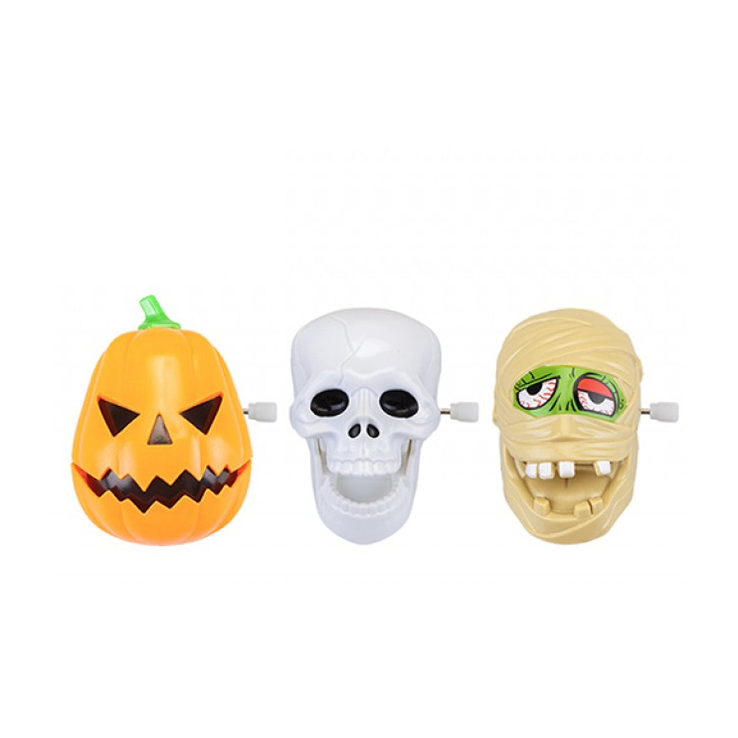 Haunted House Wind Up Scary Head Assorted