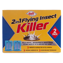 Load image into Gallery viewer, Doff 2 In 1 Flying Insect Killer 2PK
