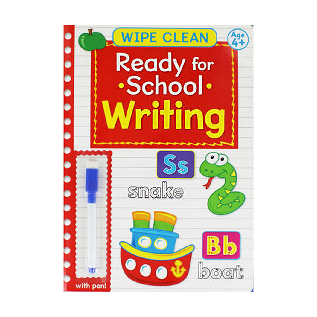 Wipe Clean Ready For School  Writing Book
