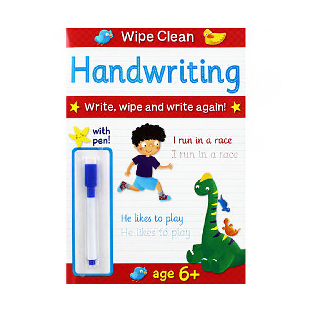 Wipe Clean Handwriting Book 6+