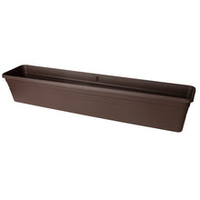 Load image into Gallery viewer, Florus Brown Balcony Trough 100cm
