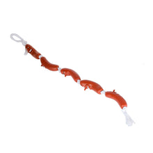 Load image into Gallery viewer, Sausage On A Rope Dog Tug Toy

