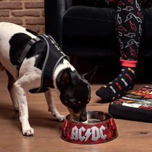 Load image into Gallery viewer, AC/DC Dog Bowl
