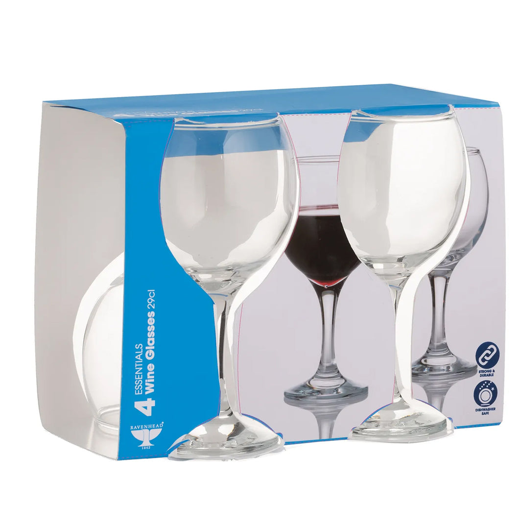 Rayware Essentials Set Of 4 Wine Glasses 29cl