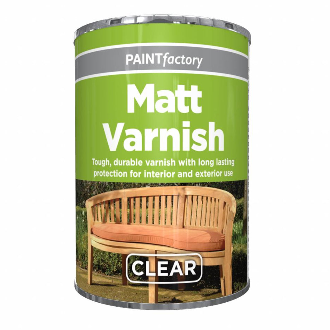 Paint Factory Clear Matt Varnish 300ml