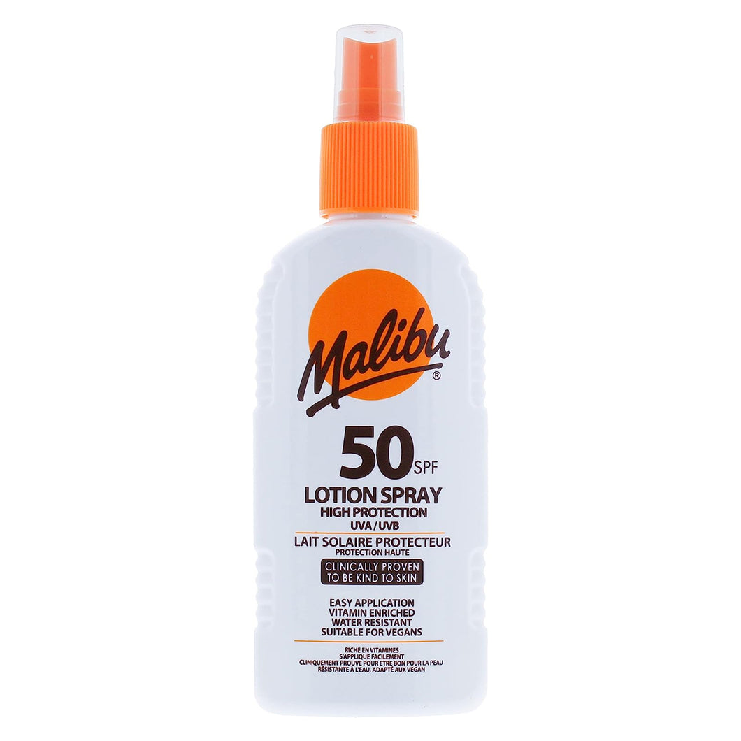 Malibu Sun SPF 50 Lotion Spray 200ml