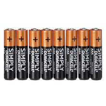 Load image into Gallery viewer, Duracell Simply AAA Batteries 8 Pack