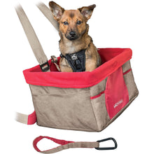 Load image into Gallery viewer, Kurgo Heather Red Car Booster Seat For Dogs
