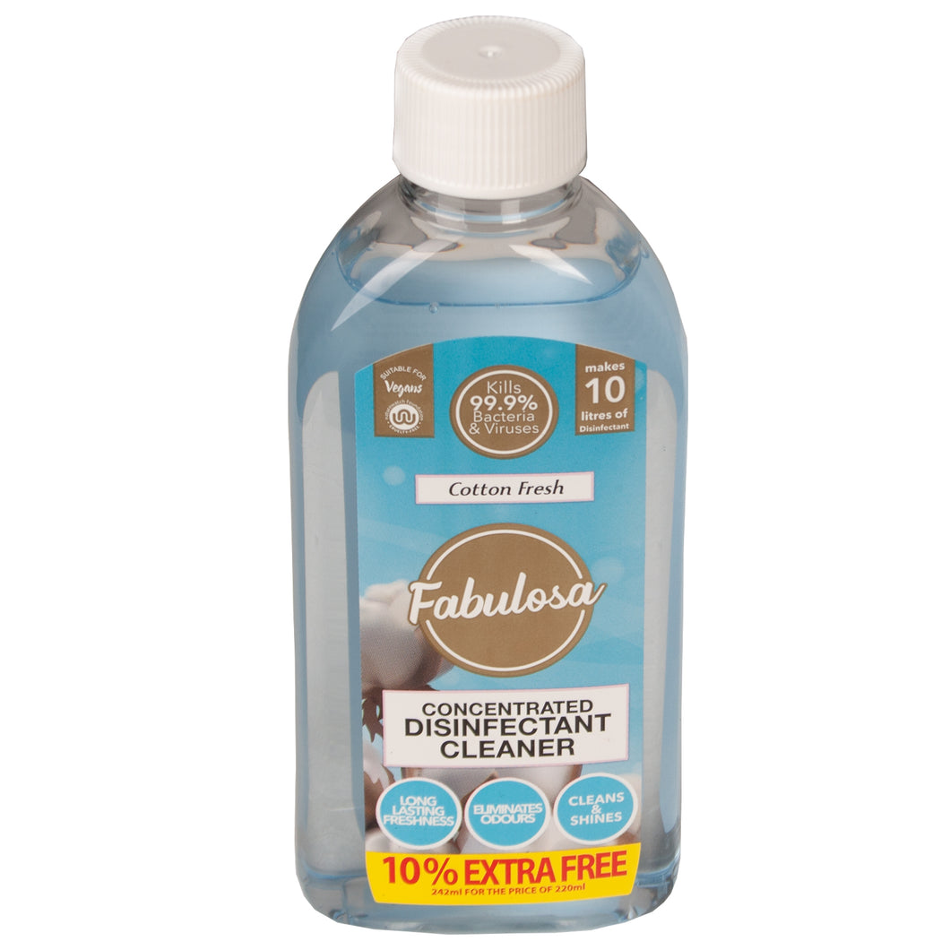 Fabulosa Cotton Fresh Concentrated Disinfectant Cleaner 220ml