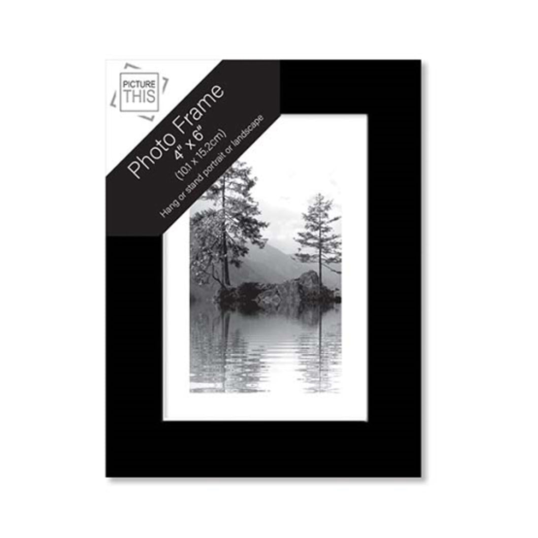 Picture This Black Basic Photo Frame 4