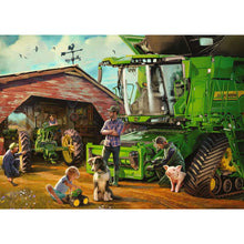 Load image into Gallery viewer, Ravensburger John Deere Then &amp; Now 1000 Piece Jigsaw Puzzle