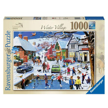 Load image into Gallery viewer, Ravensburger The Winter Village 1000 Piece Jigsaw Puzzle