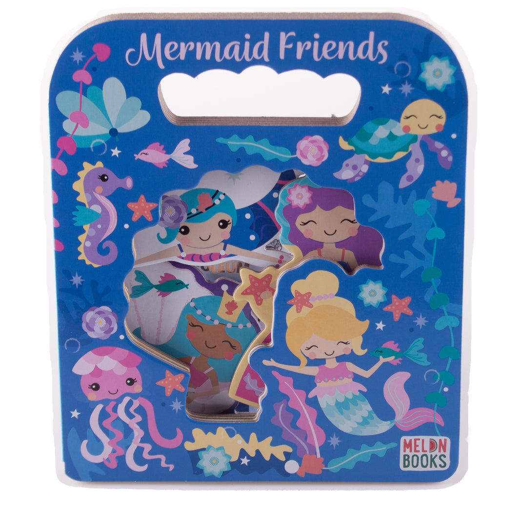 Mermaid Friends Magical Mermaids Board Cut Book