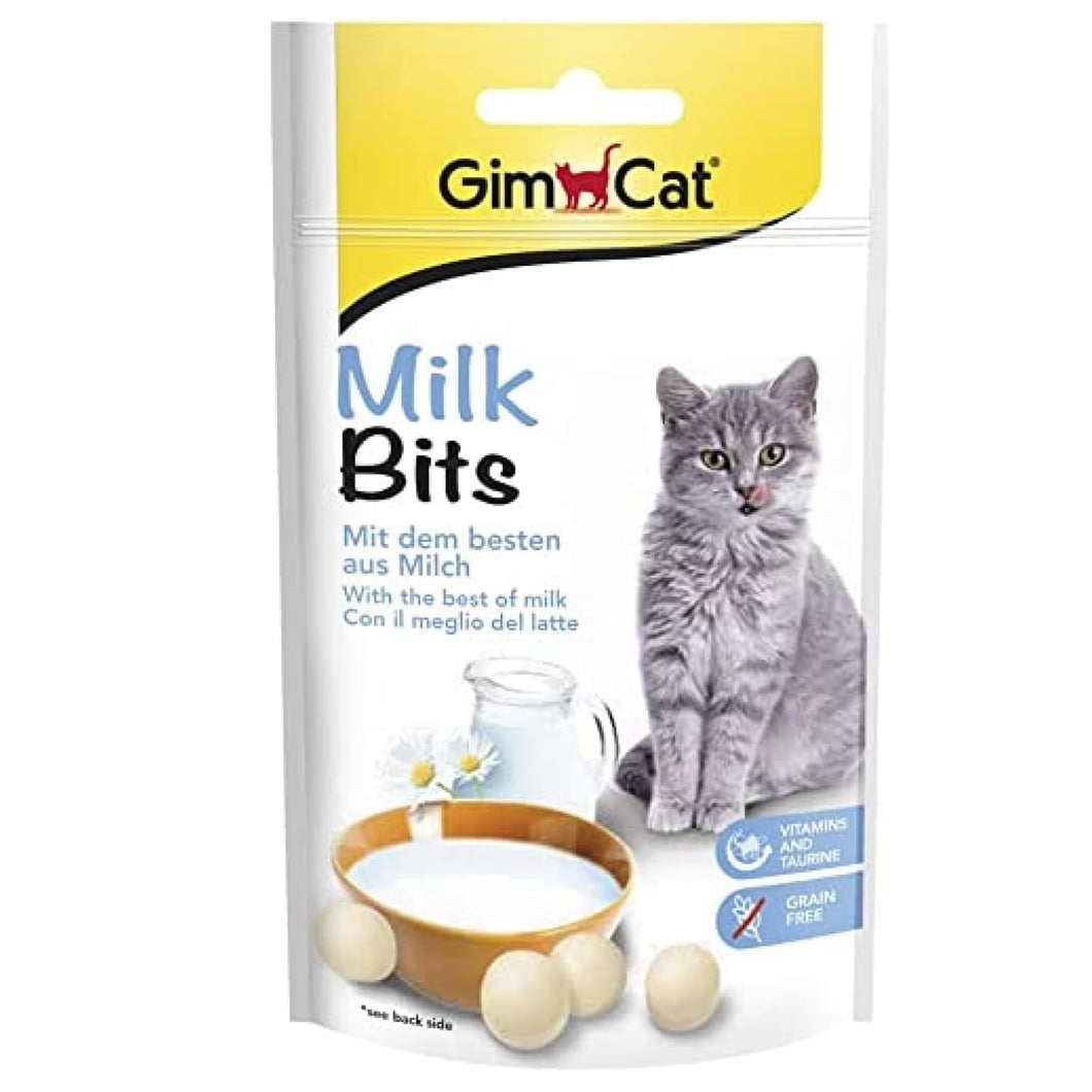 GimCat Milk Bits 40g Best Before 25/08/2023