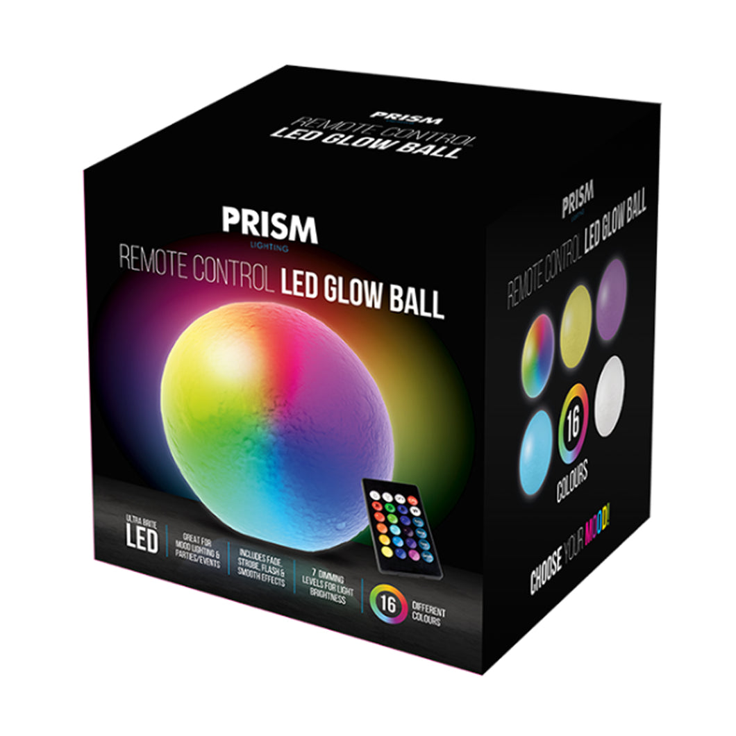 Prism Remote Control LED Glow Ball
