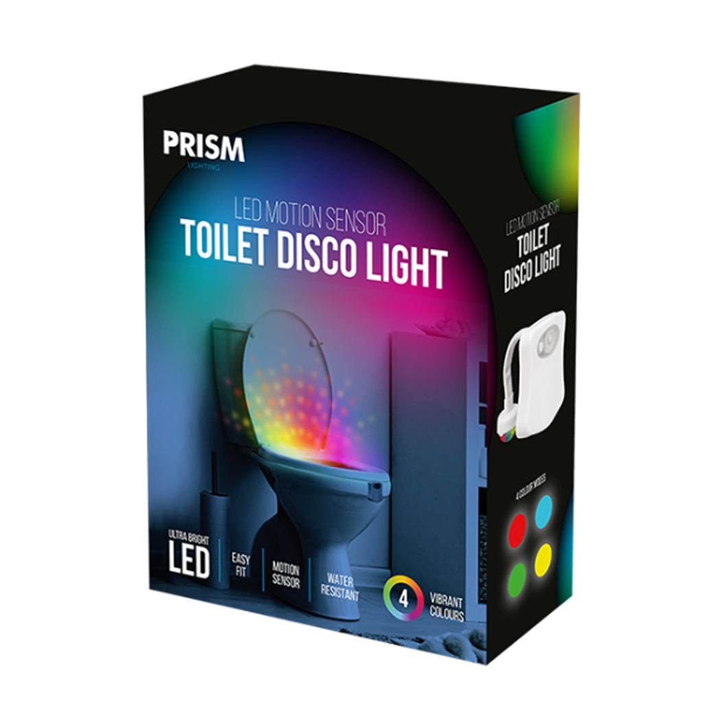 Prism LED Toilet Disco Light