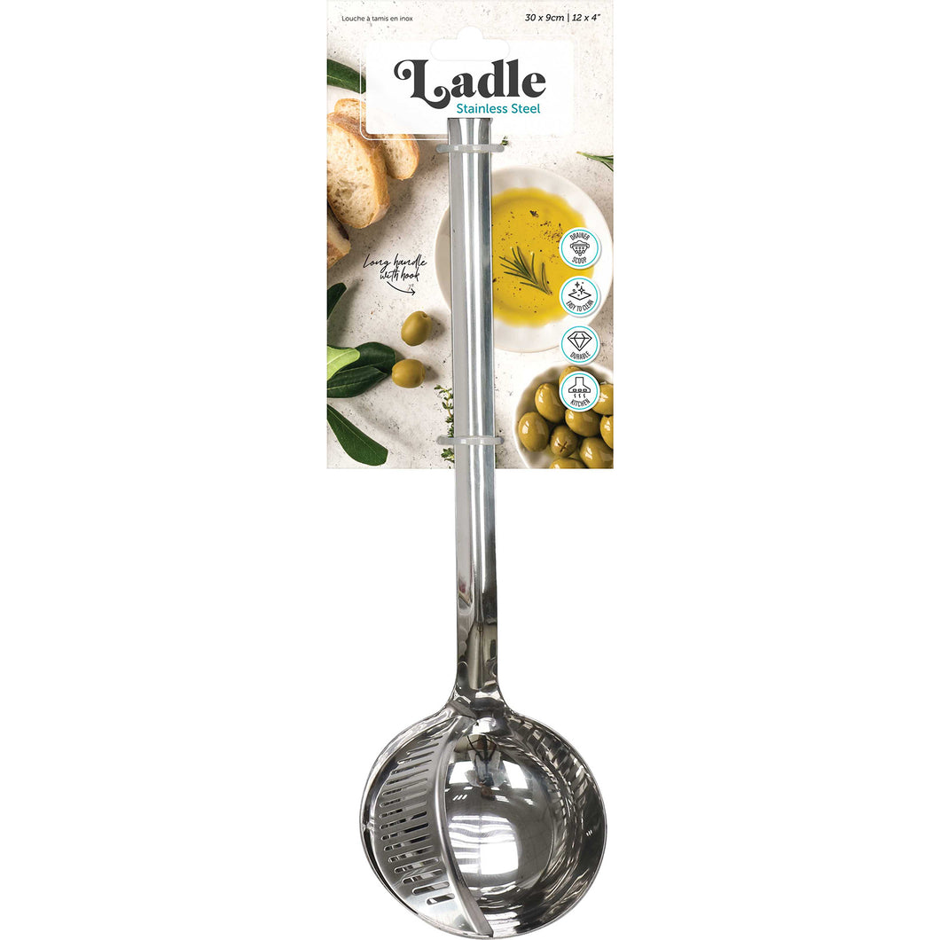 Stainless Steel Ladle 30x9cm
