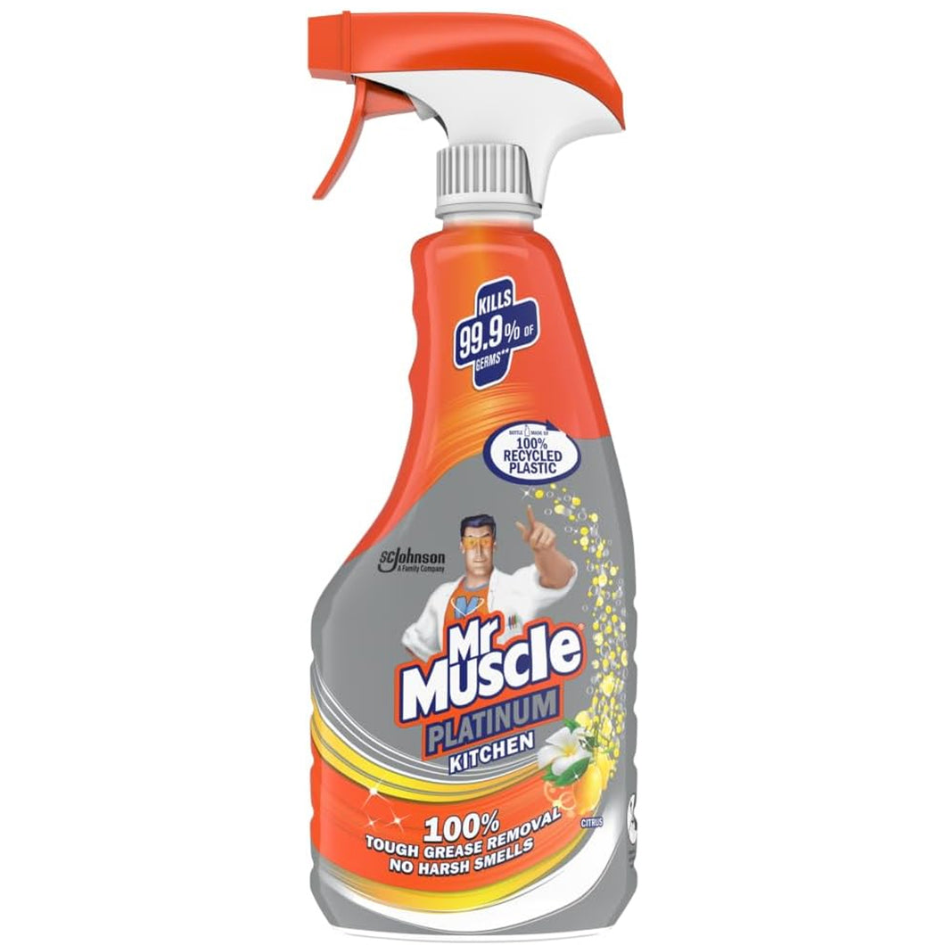 Mr Muscle Platinum Kitchen Cleaning Trigger Spray 500ml
